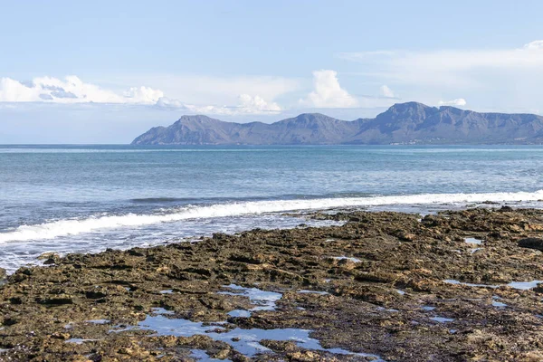 Strand van Can Picafort in Mallorca — Stockfoto