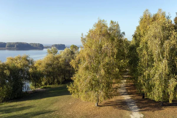 Vista del Kis-Balaton desde la isla de Kanyavar — Foto de Stock