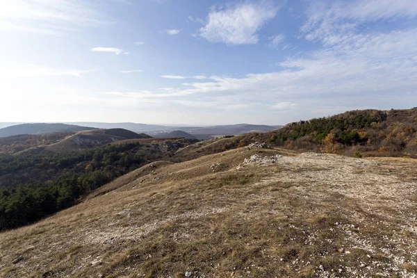 View of Buda mountains near Buda:rs — стоковое фото