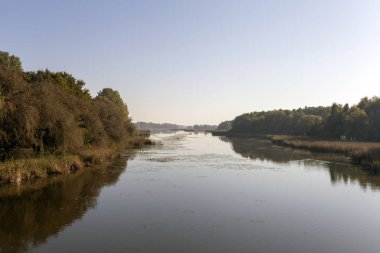 Kanyavar Köprüsü 'nden Kis-Balaton manzarası