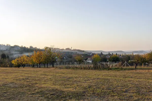 Lago Balaton en Hungría en un día de otoño . — Foto de Stock