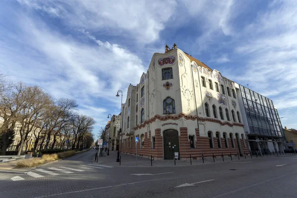 Edificio Cifrapalota en Kecskemet, Hungría — Foto de Stock