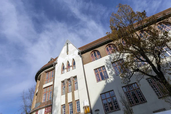 Calvinist College Grammar School in Kecskemet — стокове фото