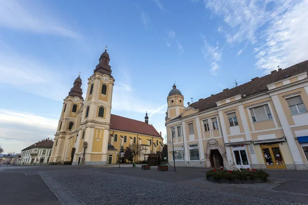 Kerk Saint Bartholomew in Gyongyos — Stockfoto