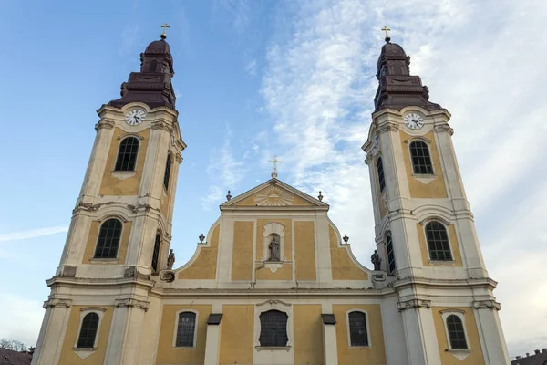 Kościół św. Bartłomieja w Gyongyos — Zdjęcie stockowe