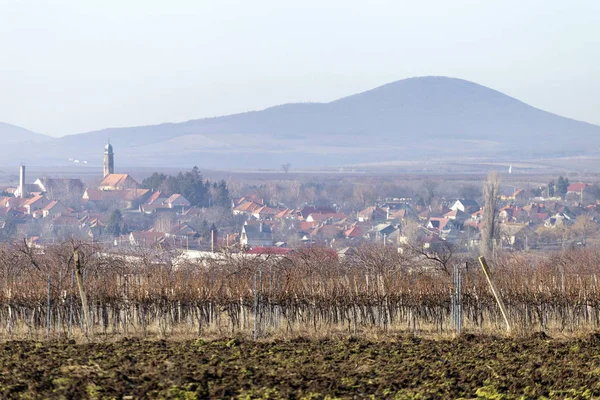 Село Кьонгйоссолімос в Угорщині — стокове фото