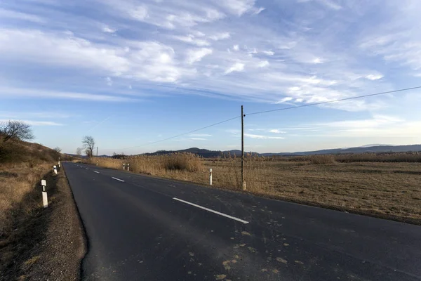 Vista das montanhas Matra da Hungria — Fotografia de Stock