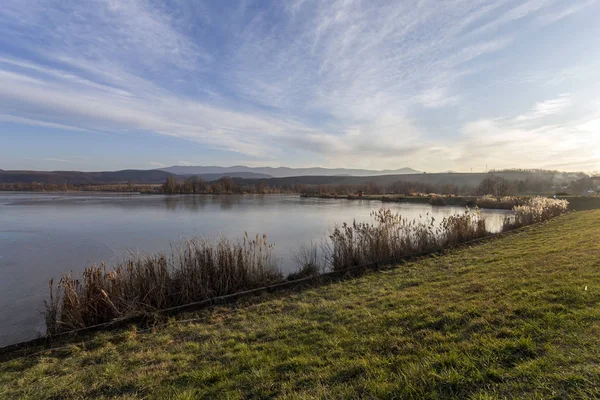 Reservoir lake of Maconka near Batonyterenye — 스톡 사진