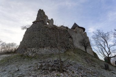 Macaristan ve Slovakya sınırında Somosko Kalesi