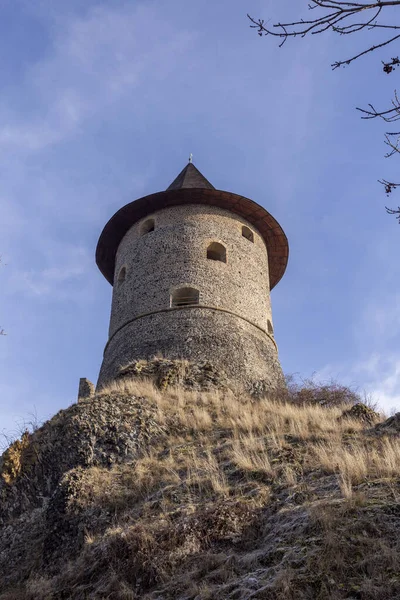 Castelo de Somosko na fronteira entre a Hungria e a Eslováquia — Fotografia de Stock