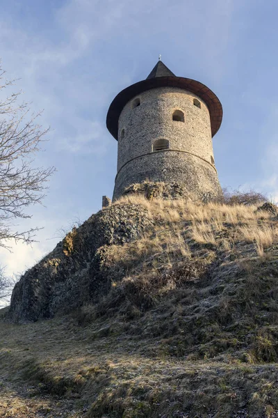Castelo de Somosko na fronteira entre a Hungria e a Eslováquia — Fotografia de Stock
