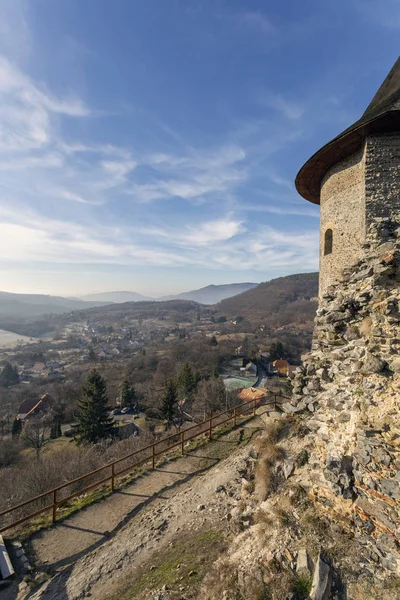 Château de Somosko à la frontière de la Hongrie et de la Slovaquie — Photo