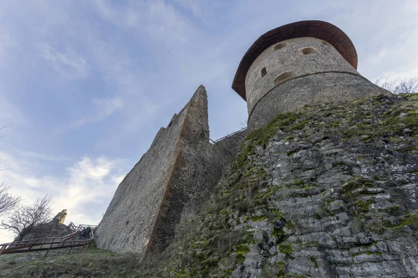 Zamek Somosko na granicy Węgier i Słowacji — Zdjęcie stockowe