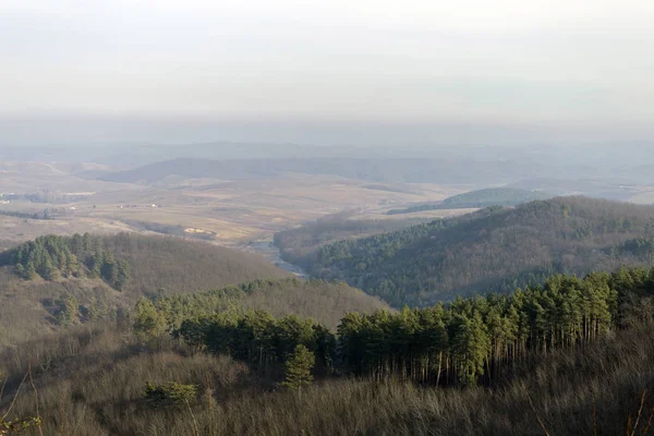 View of the North Hungarian Mountains from the Medves plateau