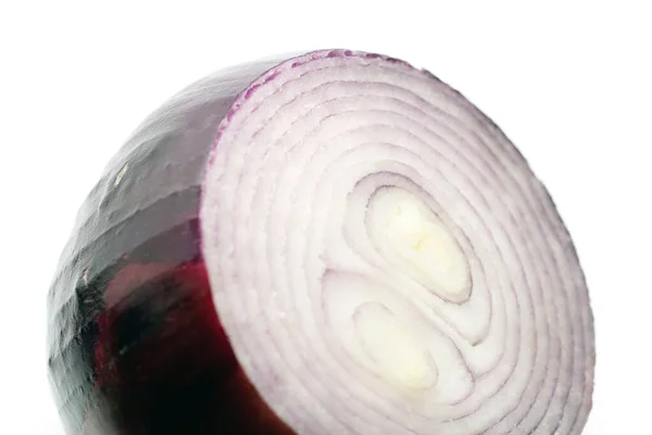 Close up shot of a red onion — Stockfoto