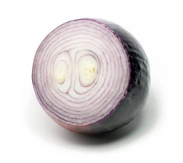 Close up shot of a red onion — Stockfoto