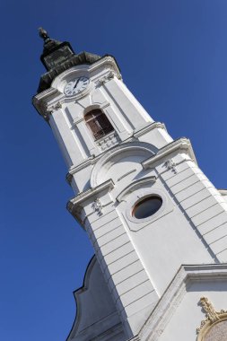 Macaristan 'ın Szabadszallas kentindeki Barok tarzı kalvinist kilise