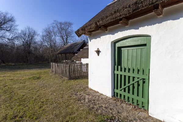 Dom rustykalny rodziny Attili Józsefa węgierskiego poety w Szab — Zdjęcie stockowe