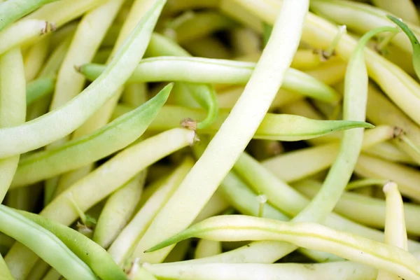 Nahaufnahme von Erbsen in einer Schüssel — Stockfoto