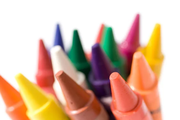 Gros plan de crayons colorés — Photo