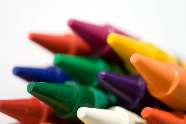 Gros plan de crayons colorés — Photo