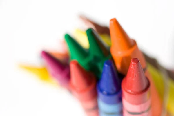 Gros plan de crayons colorés — Photo