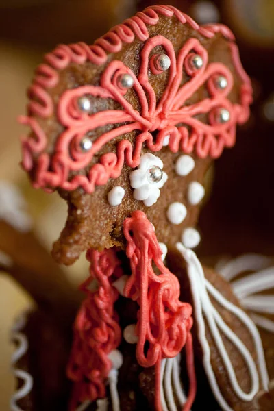 Close up shot of a brittle cake — Stock Photo, Image