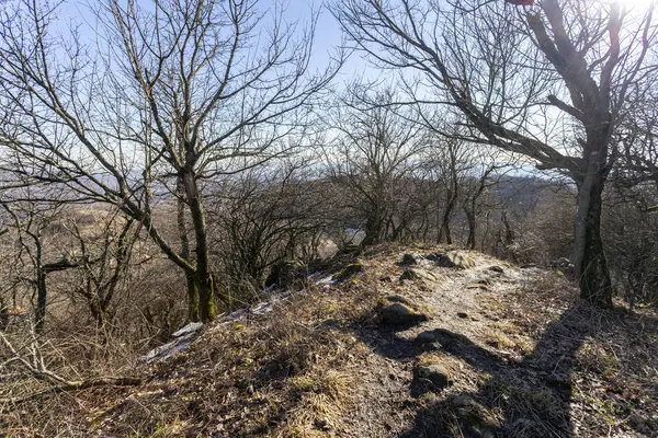 Borzsony bergstoppar utsikt från Nagy-Sas-hegy — Stockfoto