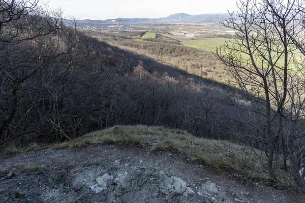 Hiking trail in the Buda Hills near Budapest — Stockfoto