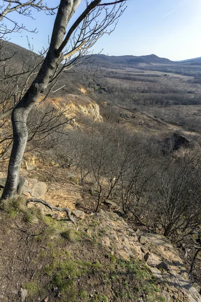 Sendero en las colinas de Buda cerca de Budapest — Foto de Stock