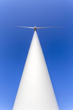 Wind turbine spinning for renewable electricity production