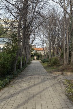 Macaristan 'ın Budapeşte kentindeki Botanik Bahçesi (Fuveszkert).