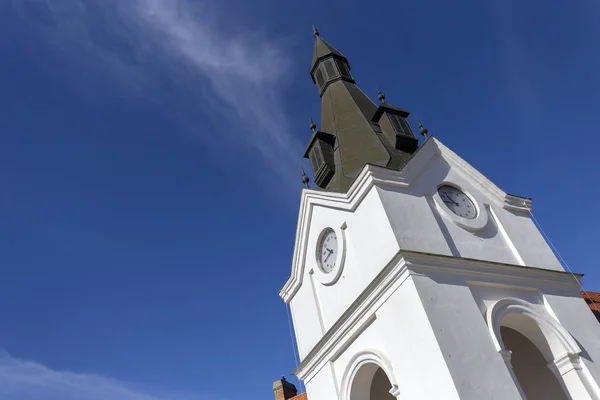 Rådhus Eller Kulturhus Vid Imre Makovecz Kakasd Ungern — Stockfoto