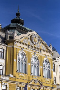 Pecs Town Hall ya da Macaristan 'daki Baranya Belediyesi.