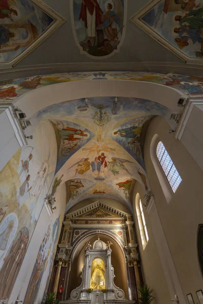 Muurschilderingen Aan Het Plafond Van Mariagyud Basiliek Hongarije — Stockfoto
