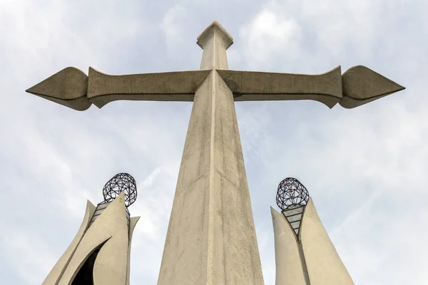 Часовня Примирения Беременде Венгрия Церковь Служит Памятником Боснийской Войне — стоковое фото