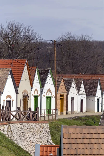 Bodegas Villany Región Vino Tinto Más Famosa Hungría Situado Condado —  Fotos de Stock