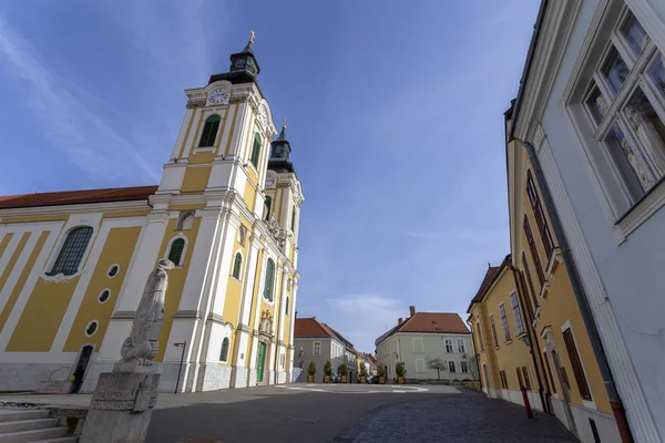 Székesegyházi Bazilika Székesfehérvár Vagy Székesegyház Bazilika Szent István Király — Stock Fotó