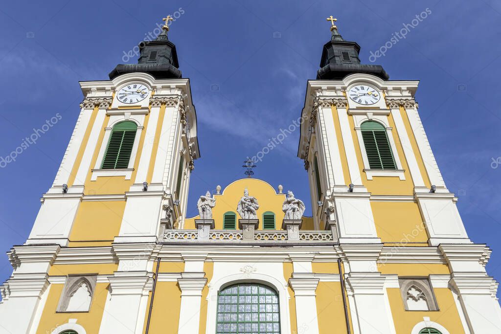 Cathedral Basilica of Szekesfehervar or Cathedral Basilica of St. Stephen the King.