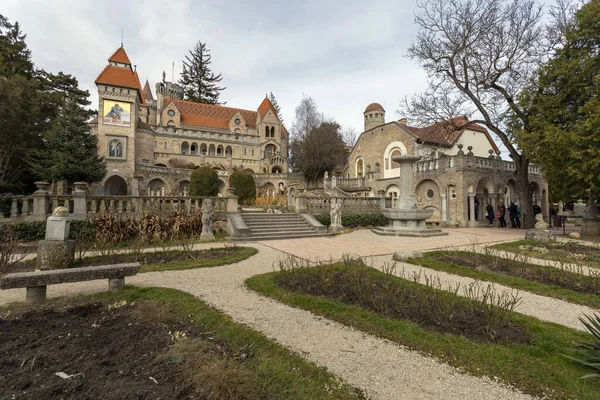 Szekesfehervar Hungria 2020 Bory Castle Szekesfehervar Hungria Antiga Casa Escultor — Fotografia de Stock