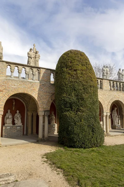 Zamek Bory Szekesfehervar Węgry Były Dom Rzeźbiarza Architekta Jeno Bory — Zdjęcie stockowe