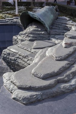 Macaristan 'ın Szekesfehervar kentinde 2. Dünya Savaşı anıtı.