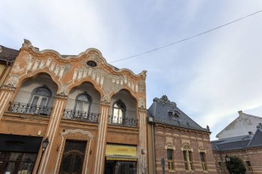 Macaristan 'ın Szekesfehervar kentindeki ayrılıkçı bina.