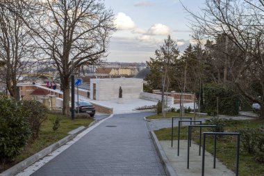 Budapeşte, Macaristan - 03 07: 2020: Gül Baba 'nın Mezarı, Macaristan' ın Budapeşte kentinde bir anıt mezar.