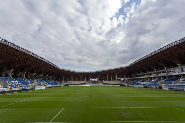 Arène Football Pancho Felcsut Hongrie Jour Hiver — Photo