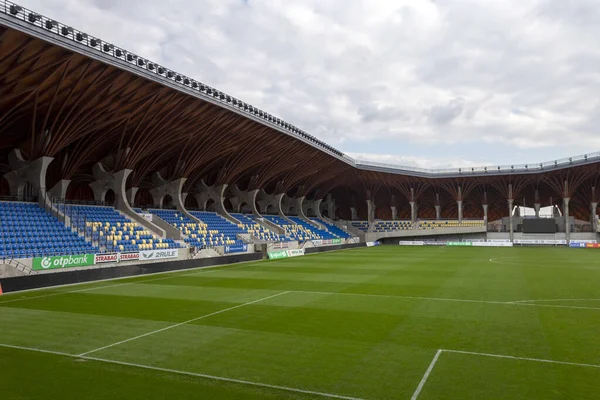 Arène Football Pancho Felcsut Hongrie Jour Hiver — Photo