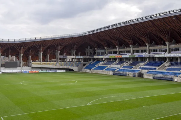 Arène Football Pancho Felcsut Hongrie Jour Hiver — Photo