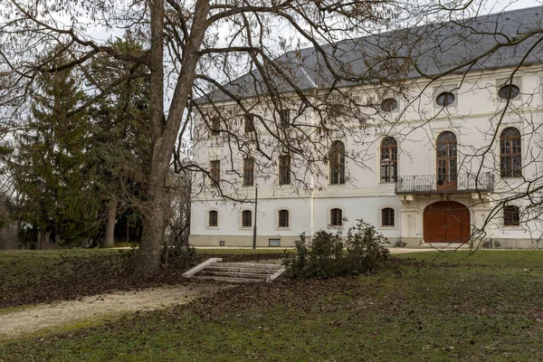 Das Barocke Schloss Batthyany Der Stadt Bicske Ungarn — Stockfoto