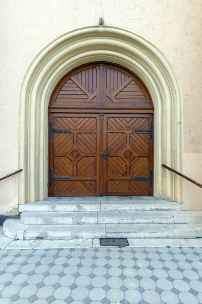Igreja Reformada Dia Primavera Kunszentmiklos Hungria — Fotografia de Stock