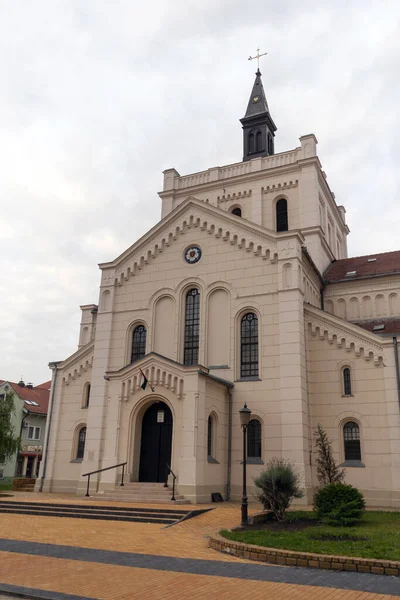 Kościół Luterański Kecskemet Węgry — Zdjęcie stockowe